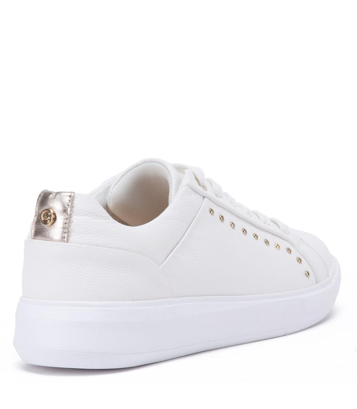 Zapatilla Mujer Tachas Rosalia Blanco