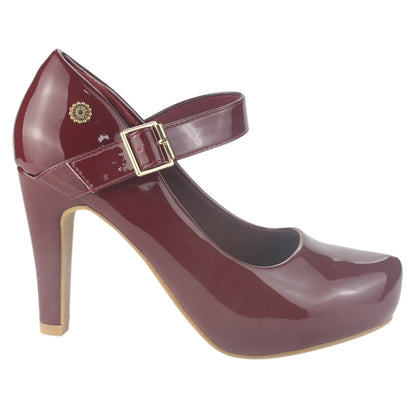 Zapatos Mujer Fashion 71 Chalada Burdeo