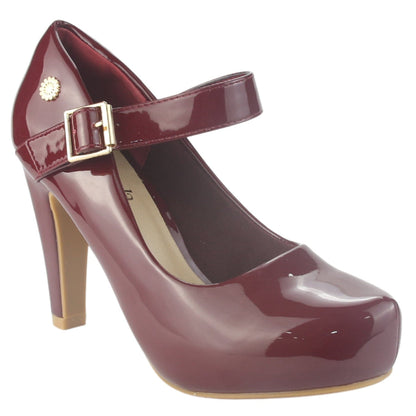Zapatos Mujer Fashion 71 Chalada Burdeo