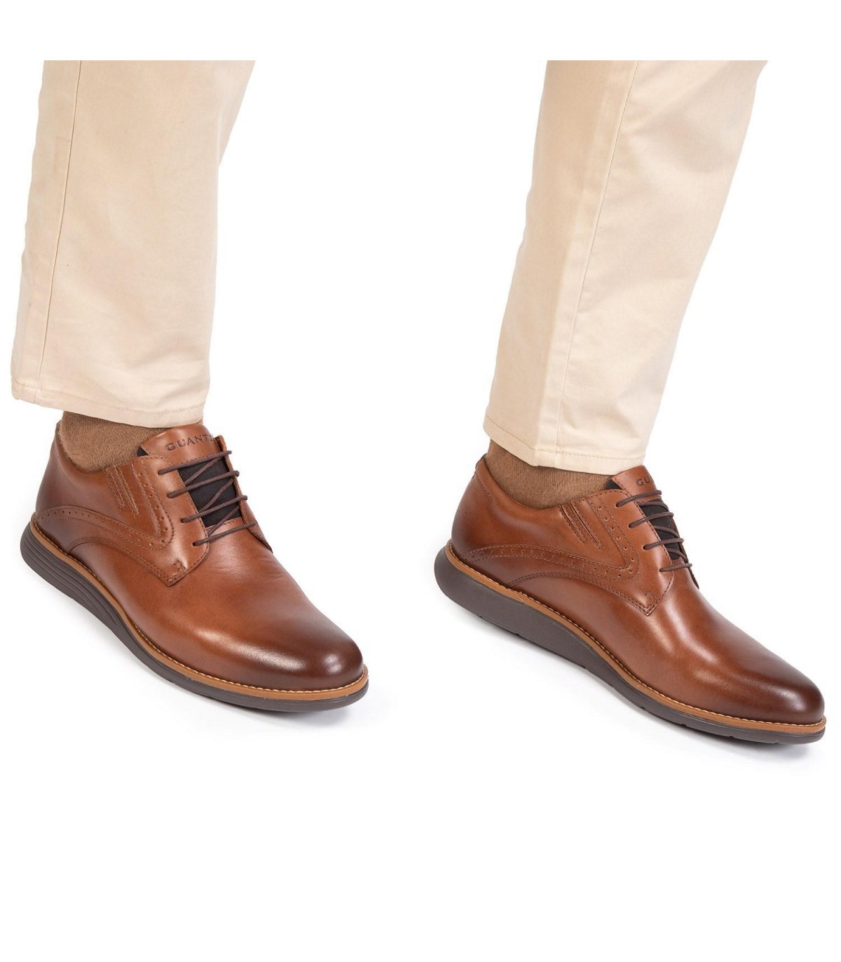 Zapato Hombre Cambridge Tostado Guante