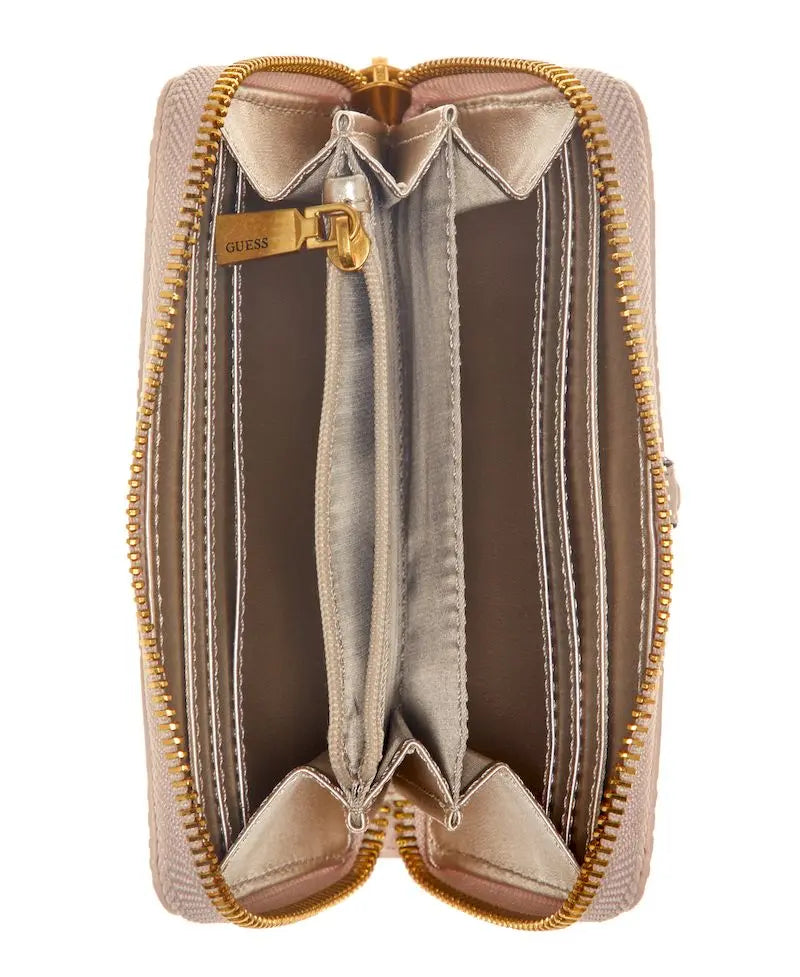 Billetera Mujer Eco Gloriana Med Zip Around Blanca