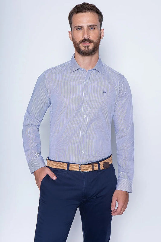 Camisa Hombre Formal Albany Navy