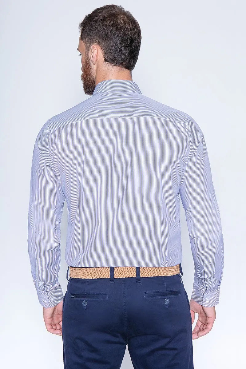 Camisa Hombre Formal Albany Navy