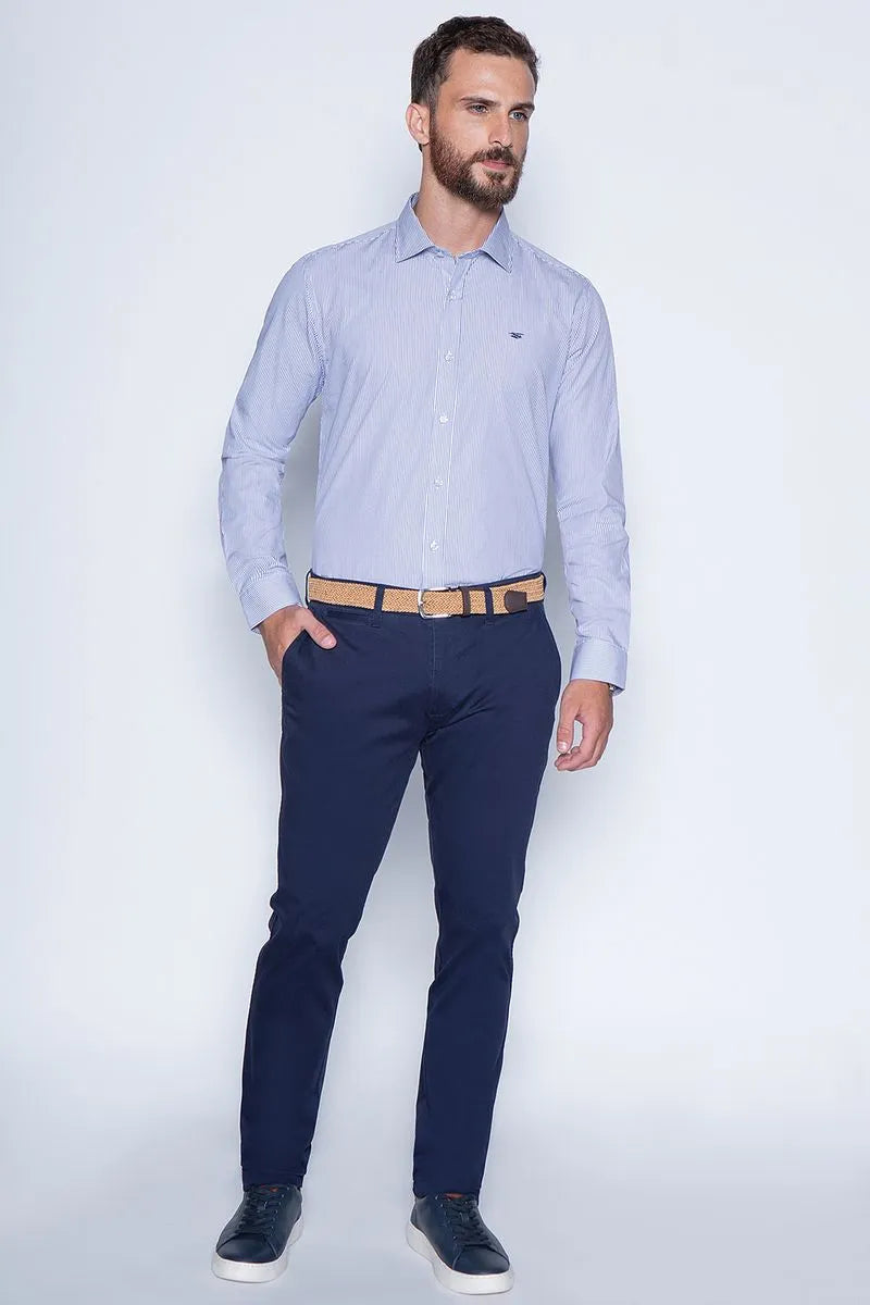 Camisa Hombre Formal Albany Navy