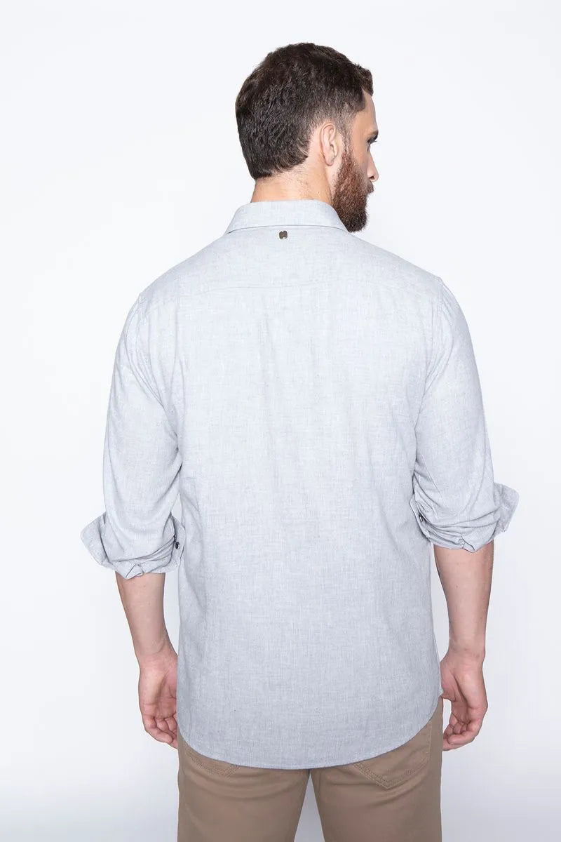 Camisa Hombre Gris