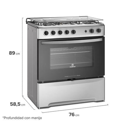 Cocina a gas 5 platos M-920T