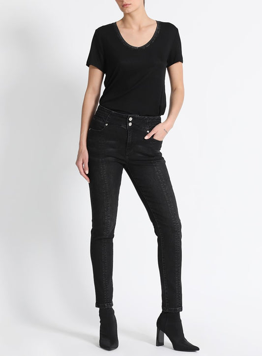 Jeans Mujer Skinny 3863 Negro