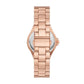 Set Reloj Mujer + Pulsera MK-1053 Lenox Rose Gold