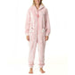 Pijama Enterito Mujer Polar Rosado