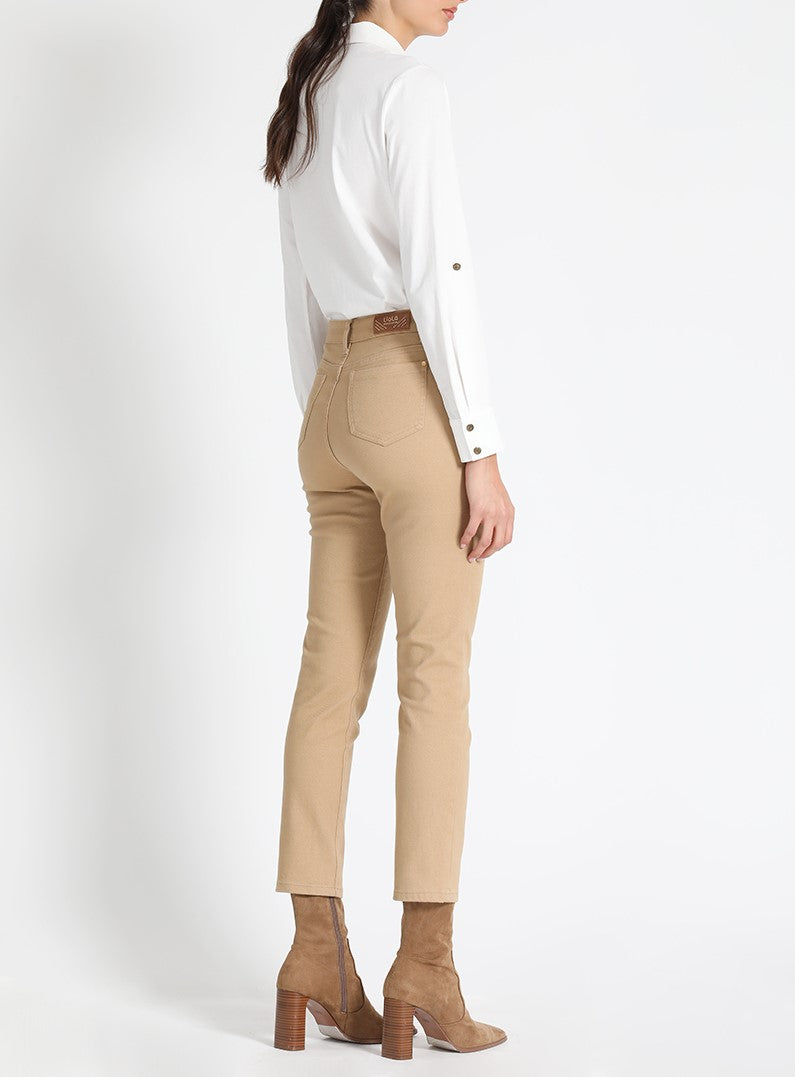 Jeans Mujer Skinny 4109 Camel