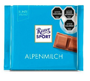 Chocolate Alpes de leche 100 gr