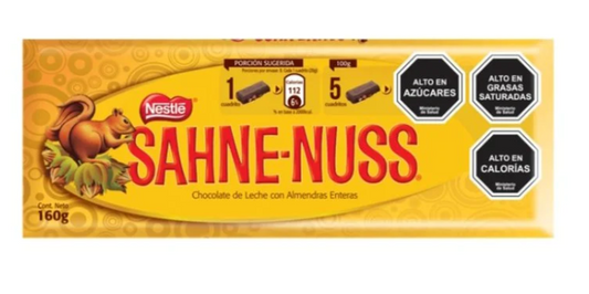 Chocolate Sahne Nuss 160 gr