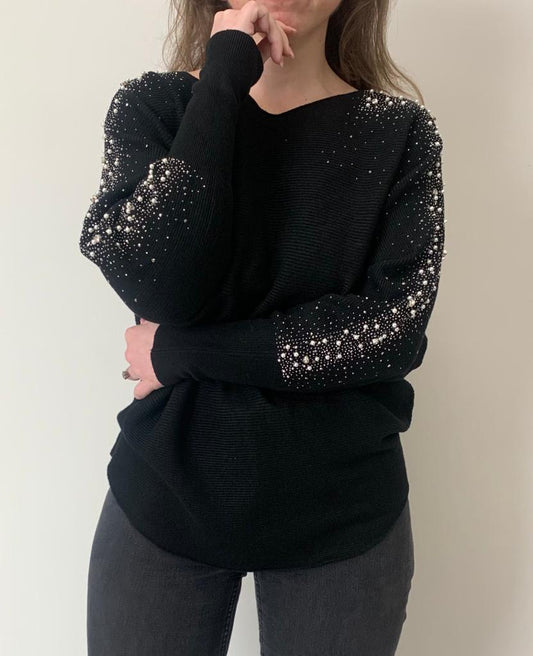 Sweater Mujer Negro Talla Única