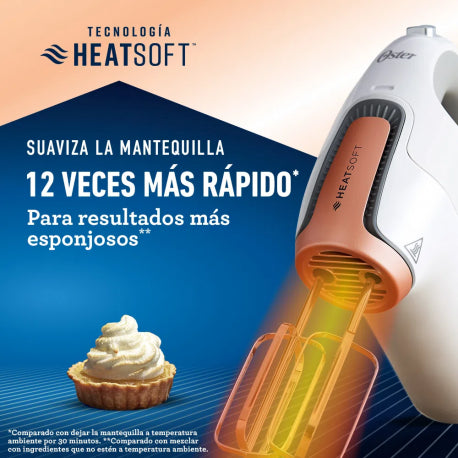 Batidora de mano Oster® tecnología HeatSoft™ FPSTHMAMR