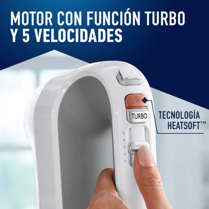 Batidora de Mano tecnología HeatSoft™ FPSTHMAMR
