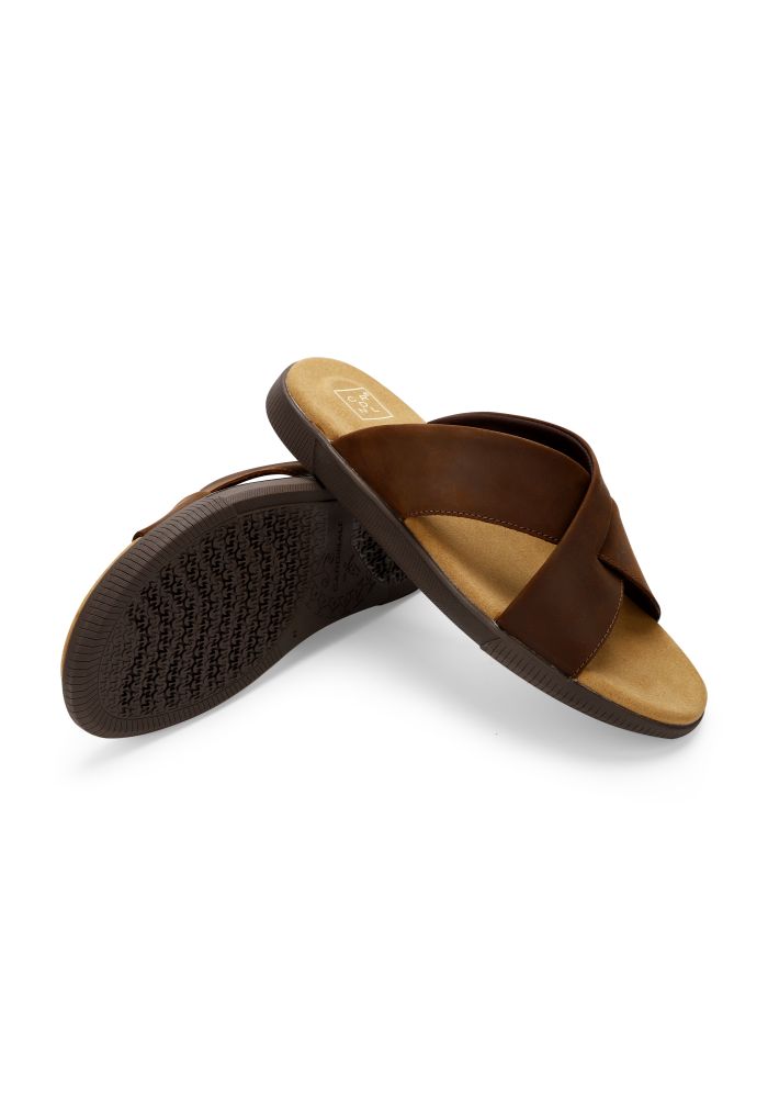 Sandalias cuero hombre online chile