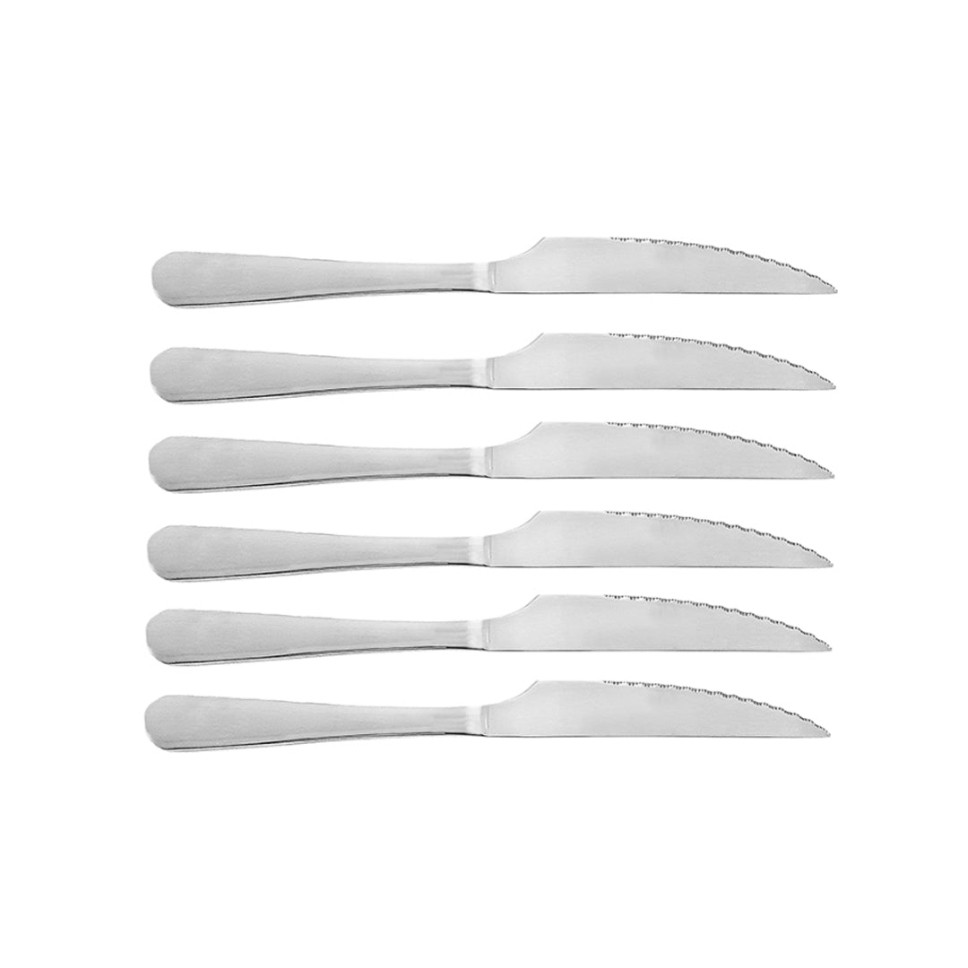 Set 6 piezas cuchillería para carne
